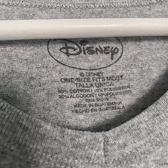 Disney Mickey Mouse Coffee Grey Sleep Dress - Picture 2 of 3